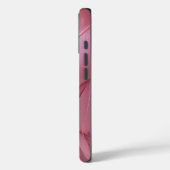 赤面フラミンゴ羽毛携帯電話ケース Case-Mate iPhoneケース (裏面 / 左)