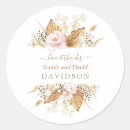 赤面フラワーパンパスグラスドライパーム結婚ズ ラウンドシール