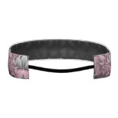 赤面フラワー素晴らしフラクタル アスレチックヘッドバンド (裏面)