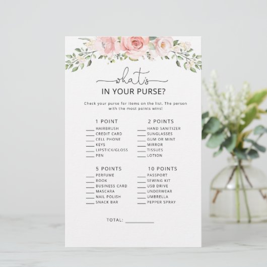 赤面フローラあなたの財布ゲームの中に何が (スタンド正面)