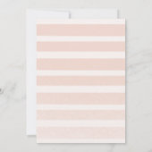 赤面フローラおよびバラ金ゴールドの卒業発表 案内状 (裏面)