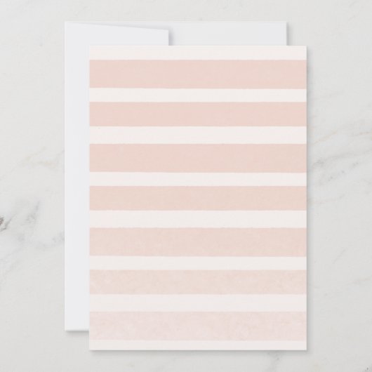 赤面フローラおよびバラ金ゴールドの卒業発表 案内状 (裏面)