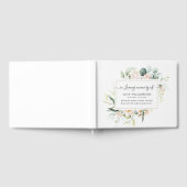 赤面フローラと緑の葬儀 ゲストブック (全面)