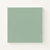 赤面フローラのメッセージを私の娘のジャーナルに ノートブック (裏面)