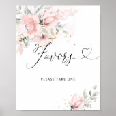 赤面フローラの好意はポスターを1つ取る ポスター (正面)