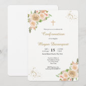 赤面フローラの確認 招待状 (正面/裏面)