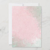 赤面フローラの赤ちゃん感謝していシャワー サンキューカード (裏面)