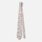 赤面フローラほこりっぽいバラボホグロムスマンの贈り物 ネクタイ (正面)