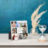 赤面フローラオリーブグリーン8写真We Love Mom フォトプラーク (インサイチュ)