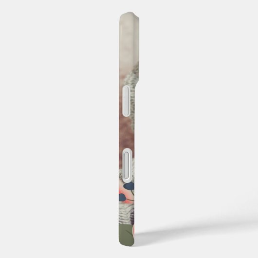 赤面フローラオーバーレイ写真 Case-Mate iPhoneケース (裏面 / 右)