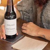 赤面フローラカスタムウェディング披露宴 ビールラベル