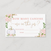 赤面フローラカボチャいかん数 エンクロージャーカード (正面)