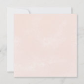 赤面フローラキャノピー結婚ズ 招待状 (裏面)