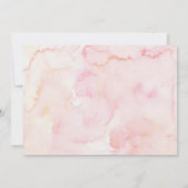 赤面フローラグリーナリーガール2ndバースデーフォト 招待状 (裏面)