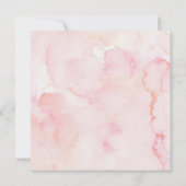 赤面フローラグリーンリーガール3rd誕生日パーティー 招待状 (裏面)