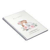 赤面フローラケーキミキサーベーカリーケータリングレシピ ノートブック (右側)