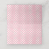 赤面フローラスワンプリンセスベビーシャワー誕生日 プレイスカード (内部開封)