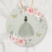 赤面フローラセージグリーン金ゴールドキンセアニェラスウィート16 フェイバータグ (裏面)