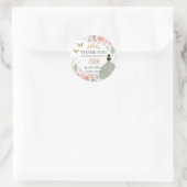 赤面フローラセージグリーン金ゴールドキンセアニェラスウィート16 ラウンドシール (バッグ)