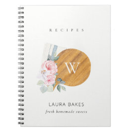 赤面フローラチョッピングボードナプキンケータリングレシピ ノートブック