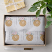 赤面フローラチョッピングボードナプキンケータリング 薄葉紙 (ギフト)