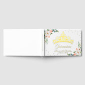 赤面フローラティアラキンセアニェラゲストブック ゲストブック (全面)