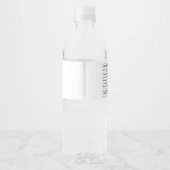 赤面フローラバラかわいいゾウ1歳 ペットボトルラベル (裏面)