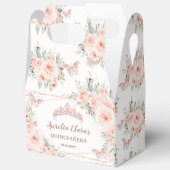 赤面フローラバラ蝶クリンXV誕生日 フェイバーボックス (見開き)