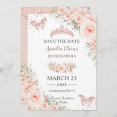 赤面フローラバラ金ゴールドキンセアニェラ蝶 セーブザデート (正面/裏面)