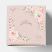 赤面フローラバラ金ゴールド蝶クリンXVミニ フェイバーボックス (上部)