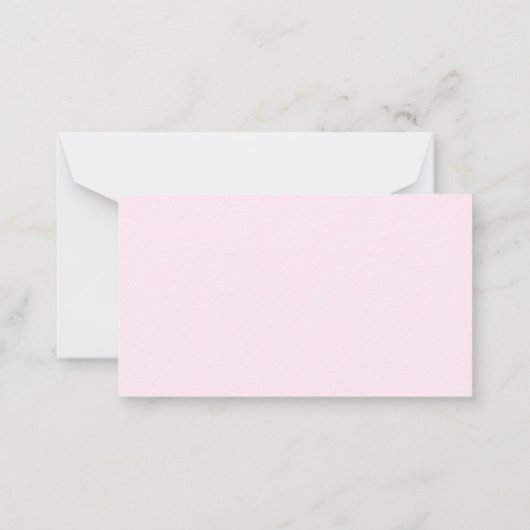 赤面フローラバーグンディ結婚の願い井戸 ノートカード (裏面)