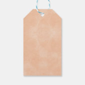 赤面フローラブライダルシャワースクィスホレーラベル ギフトタグ (裏面)