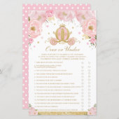 赤面フローラプリンセスベビーのゲーム中またはゲーム中 (正面/裏面)