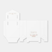 赤面フローラベビーシャワーお願いボックス フェイバーボックス (折り畳みなし)