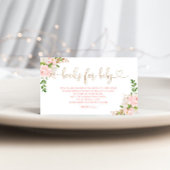 赤面フローラベビーチケットエンクロージャカード用ブック エンクロージャーカード