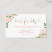 赤面フローラベビーチケットエンクロージャカード用ブック エンクロージャーカード (正面)