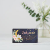 赤面フローラムーンかわいい象の本ベビー エンクロージャーカード (スタンド正面)