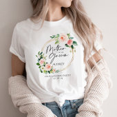 赤面フローラリースマザーオブザグルーマー Tシャツ
