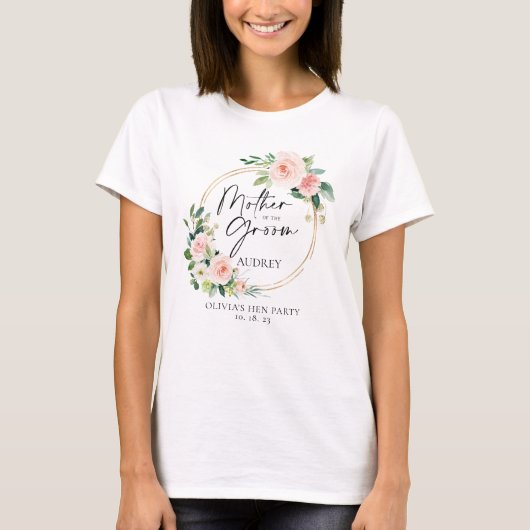 赤面フローラリースマザーオブザグルーマー Tシャツ (正面)