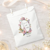 赤面フローラリースラブイズ結婚ズ フェイバーバッグ (クリップ留めされた状態)