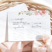 赤面フローラレシピカード