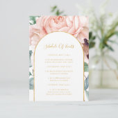 赤面フローラ園 |結婚のイベント エンクロージャーカード (スタンド正面)