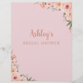 赤面フローラ彼は彼女はブライダルシャワーゲームと言った (裏面)