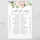 赤面フローラ彼女はむしろブライダルシャワーゲーム (正面)