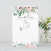 赤面フローラ推測ザドレスブライダルシャワーゲーム (スタンド正面)