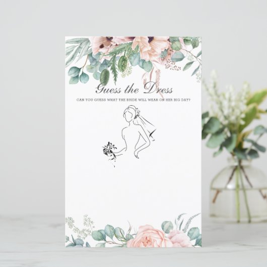 赤面フローラ推測ザドレスブライダルシャワーゲーム (スタンド正面)