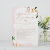 赤面フローラ新郎は何と言ったブライダルゲーム (スタンド正面)