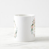 赤面フローラ最高のリースマママエバーマザーズ・デイ コーヒーマグカップ (中央)