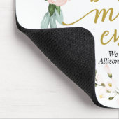 赤面フローラ最高のリースマママエバーマザーズ・デイ マウスパッド (コーナー)