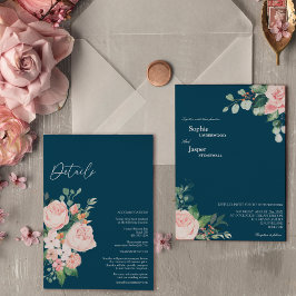 赤面フローラ海軍詳細すべて結婚の 招待状